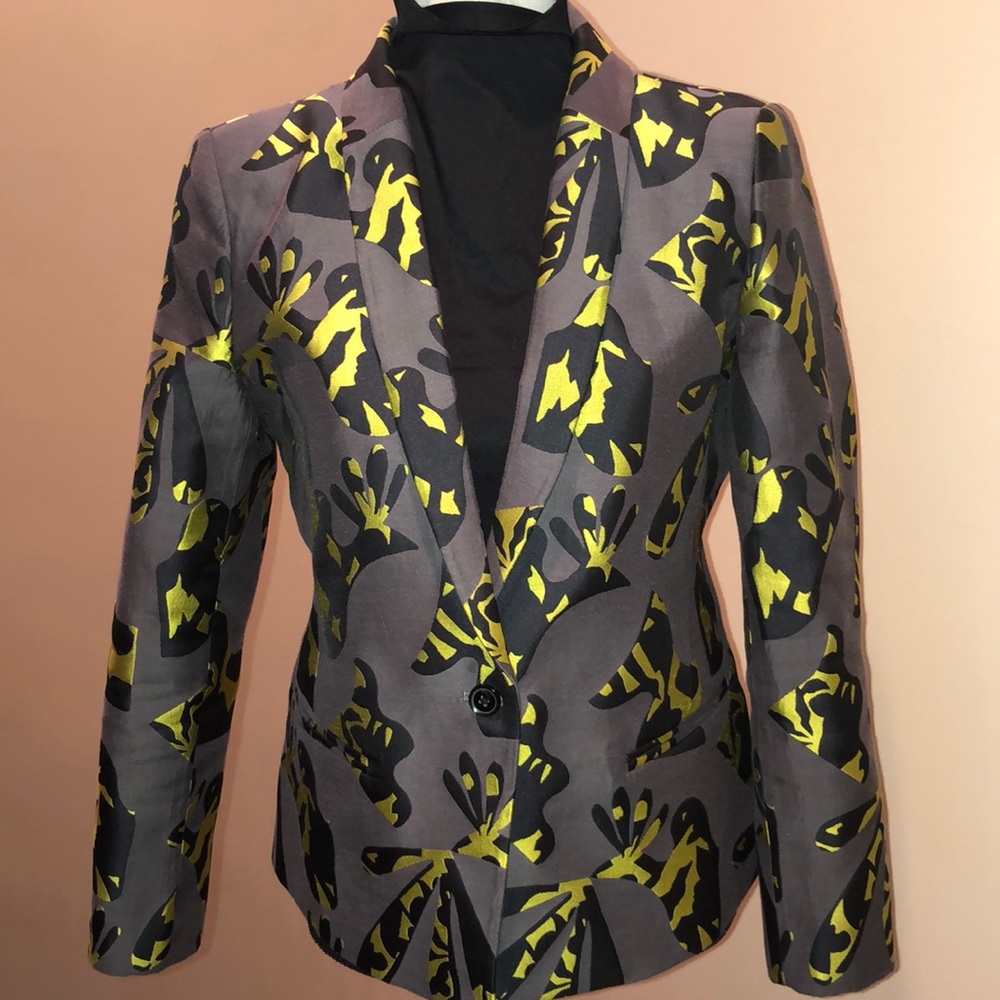 Banana Republic printed blazer